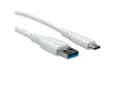 Miniatyrbild 4 av 5: VALUE 11.99.9035, 2 m, USB A, USB C, USB 3.2 Gen 1 (3.1 Gen 1), 5 Gbit/s, Vit