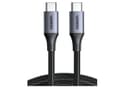 Miniatyrbild 1 av 2: Ugreen 90440, 2 m, USB C, USB C, USB 2.0, Svart