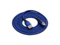 Miniatyrbilde 2 av 5: Akyga AK-USB-43 - USB-kabel - USB (hann) til 24 pin USB-C (hann) magnetisk - 5 / 9 V - 3 A - 2 m - USB Power Delivery (18 W) - blå