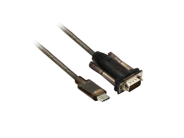 ACT AC6002 seriell kabel Svart 1,5 m USB Type-C DB-9