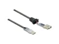 Miniatyrbild 3 av 5: Renkforce RF-5067256, 10 m, USB C, USB A, USB 2.0, 0,48 Gbit/s, Svart