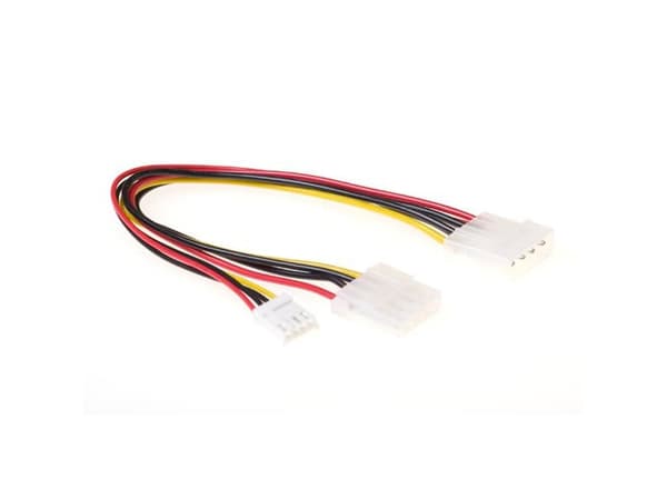 ACT AK3195 - 0,2 m - Molex (4-pinner) - 4 x Molex (4-pinner) - Hann/Hunn (AK3195)