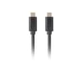 Miniatyrbild 5 av 5: Lanberg - USB-kabel - 24 pin USB-C (hane) till 24 pin USB-C (hane) - USB 3.1 Gen 2 - 20 V - 5 A - 1.8 m - Stöd för Power Delivery 3.0, USB-strömförsö