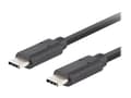 Miniatyrbild 1 av 5: Lanberg - USB-kabel - 24 pin USB-C (hane) till 24 pin USB-C (hane) - USB 3.1 Gen 2 - 20 V - 5 A - 1.8 m - Stöd för Power Delivery 3.0, USB-strömförsö