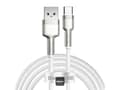 Miniatyrbilde 1 av 5: Baseus CAKF000202, 2 m, USB C, USB A, Hvit