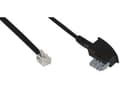 Miniatyrbild 4 av 4: InLine TAE-N - RJ12 6m, 6 m, TAE-N, RJ12, Sort, Hanstik, Hanstik