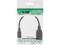 Miniatyrbild 3 av 4: InLine 31606, 0,15 m, USB A, Micro-USB B, Sortera
