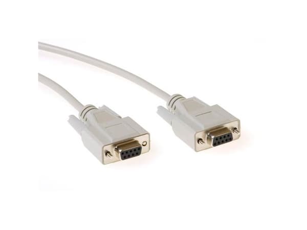 ACT 5 metre Serial 1:1 connection cable 9 pin D-sub female - 9 pin D-sub female. Length: 5 m Conn cable 9f/f mold 5.00m (AK2317)