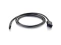 Miniatyrbilde 5 av 5: C2G 3ft USB-C to C 3.1 (Gen 1) Male to Female Extension Cable (5Gbps) - USB-forlengelseskabel - 24 pin USB-C (hann) til 24 pin USB-C (hunn) - USB 3.1