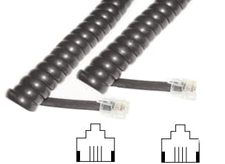 e+p T 15, 2 m, Svart, 4/4 pin