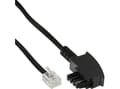 Miniatyrbild 4 av 4: InLine 18901, 1 m, TAE-F, RJ11, Sortera, Hanstik, Hanstik