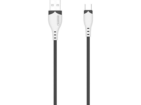 Somostel USB-A - microUSB-kabel 1,2 m Svart (28264)