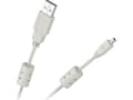 Miniatyrbild 2 av 2: Cabletech USB-A - miniUSB USB-kabel 1,5 m Vit (KPO2856-1.5L)