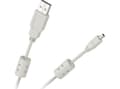 Miniatyrbild 1 av 2: Cabletech USB-A - miniUSB USB-kabel 1,5 m Vit (KPO2856-1.5L)
