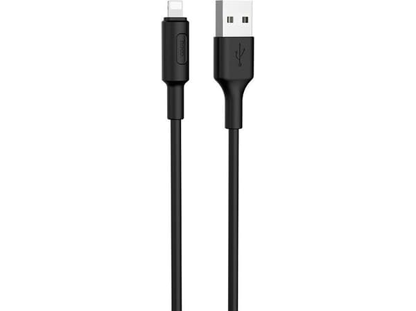 Kabel USB Hoco USB-A - Lightning 1 m Czarny (78664)