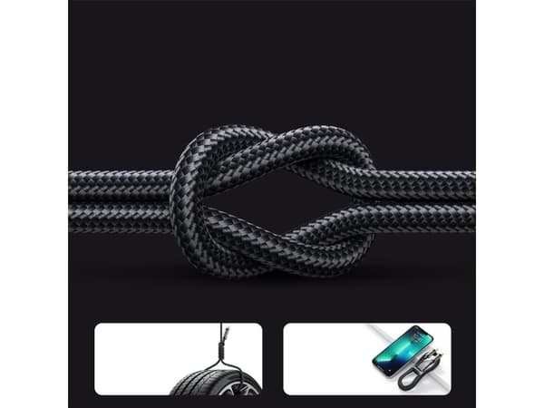 Joyroom USB - Lightning-kabel for lading / dataoverføring 2,4A 20W 1,2m blå (S-UL012A12)