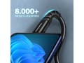Pikkukuva 4 / 5: AXAGON BUCM-CM10AB USB-C zu USB-C 2.0 kaapeli, 1m, PD 60W, 3A, geflochten - musta