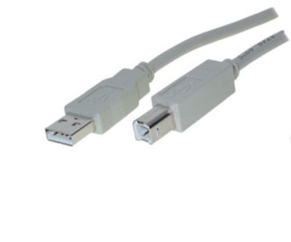 shiverpeaks BS77022, 1,8 m, USB A, USB B, USB 2.0, 0,48 Gbit/s, Grå
