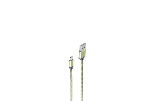 shiverpeaks BS14-50119, 0,9 m, USB A, USB C, USB 2.0, 0,48 Gbit/s, Grön