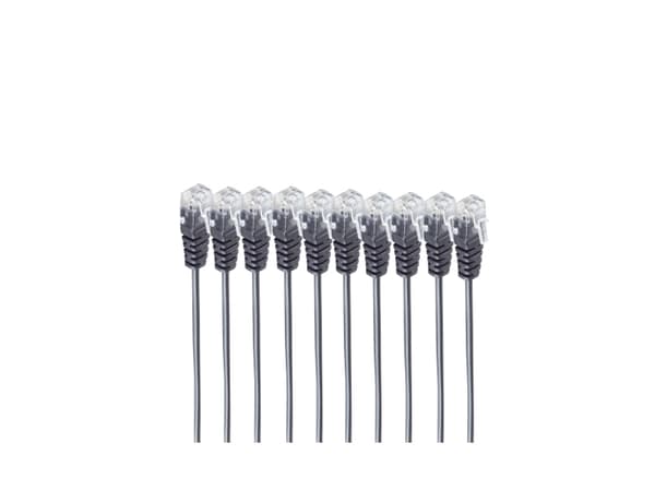 shiverpeaks BS70084-3-SET10, 3 m, RJ-11, RJ-11, Sort, Hankjønn, Hankjønn