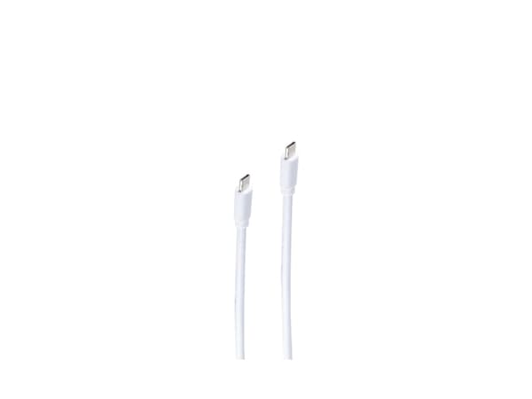 shiverpeaks BS13-45026, 1 m, USB C, USB C, USB 3.2 Gen 2 (3.1 Gen 2), 10000 Mbit/s, Hvit