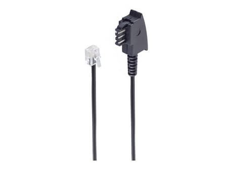 shiverpeaks BS70096, 6 m, TAE F, RJ11, Sortera, Hanstik, Hanstik