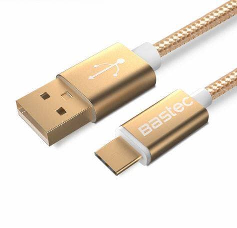 USB Type C kabel Universal, för laddning av mobiltelefoner, surfplattor mm, 2 meter (Blå)