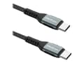 Miniatyrbild 1 av 5: Qoltec - USB-kabel - 24 pin USB-C (hane) till 24 pin USB-C (hane) - USB 2.0 - 20 V - 5 A - 1.5 m - Stöd för Power Delivery 3.0, 100W Power Delivery p