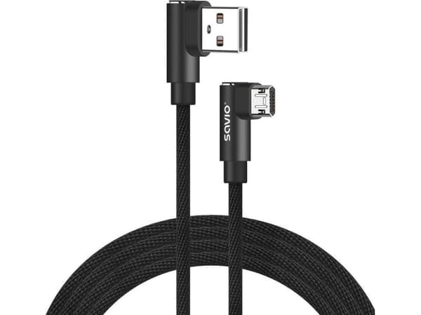 USB cable Elmak Elmak Cable with double-sided USB connector CL-162 SAVIO 2m
