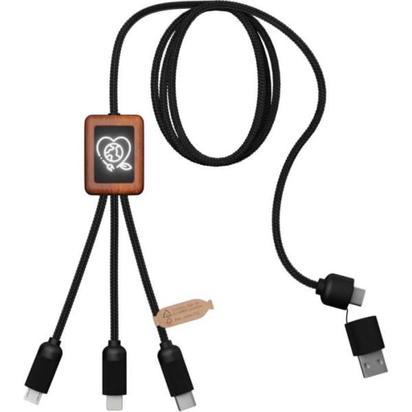 SCX Design Light Up Logo Charging Cable