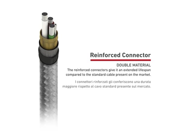 SBS TECABLEUNRETCK, 1,5 m, USB A, USB C, Sølv