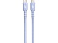 Miniatyrbilde 2 av 2: USB C - USB C-kabel 1m silikon lilla