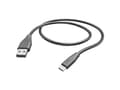 Miniatyrbilde 2 av 2: Hama 00201595, 1,5 m, USB A, USB C, USB 2.0, 0,48 Gbit/sek., Sort