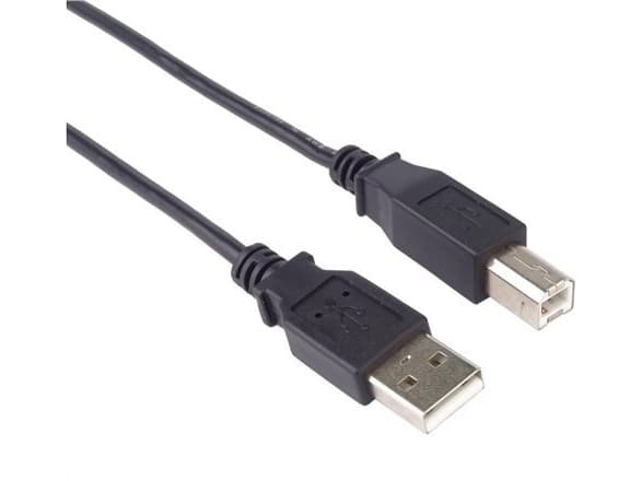 PremiumCord ku2ab1bk, 1 m, USB A, USB B, USB 2.0, Svart