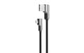 Pikkukuva 2 / 2: CB-AL04 Musta OEM-nylon USB - Lightning-kaapeli | 1m | 90 asteen pistokkeet | MFi-sertifiointi | MFi-sertifiointi