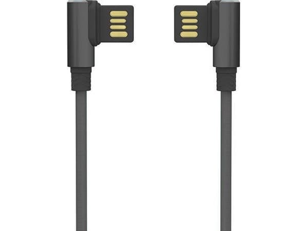Somostel USB-A - microUSB-kabel 1 m Svart (25736)