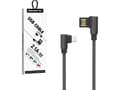 Miniatyrbild 1 av 5: Somostel USB-A - microUSB-kabel 1 m Svart (25736)