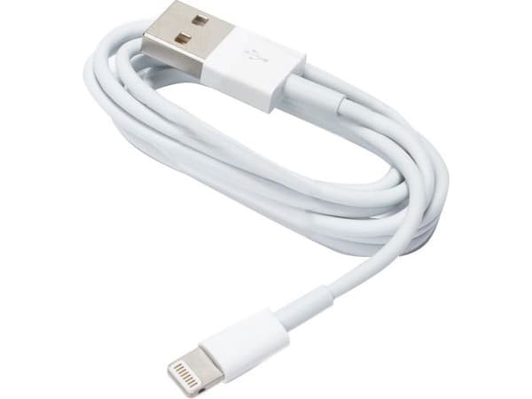 Kabel USB BULK USB-A - Lightning 1 m Biały (T_0011856)