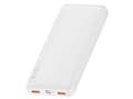 Miniatyrbilde 3 av 5: Baseus PPBD050502, 10000 mAh, Lithium Polymer (LiPo), Adaptive Fast Charging, 20 W, Hvit