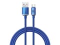 Miniatyrbild 1 av 5: Baseus Crystal Shine, 1,2 m, USB A, USB C, 0,48 Gbit/s, Blå