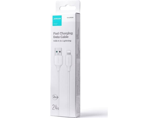 Kabel USB Joyroom USB-A - Lightning 2 m Biały (JYR537)