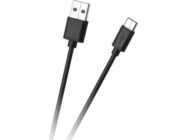 USB-kabel Foxconn USB-A - USB-C 1 m Czarny (GSM1000B)