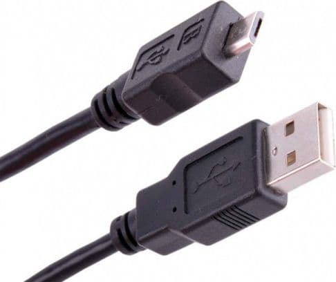 Libox USB-A - microUSB-kabel 2 m Svart (KPO38741.8250)