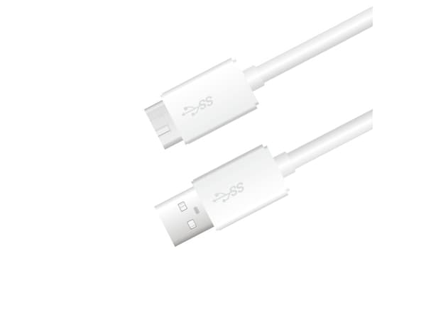 i-Media - USB-kabel - Micro-USB typ B (hane) till USB typ A (hane) - USB 3.0 - 1 m