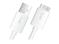 Miniatyrbild 1 av 5: i-Media - USB-kabel - Micro-USB typ B (hane) till USB typ A (hane) - USB 3.0 - 1 m