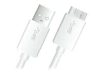 i-Media - USB-kabel - Micro-USB typ B (hane) till USB typ A (hane) - USB 3.0 - 1 m