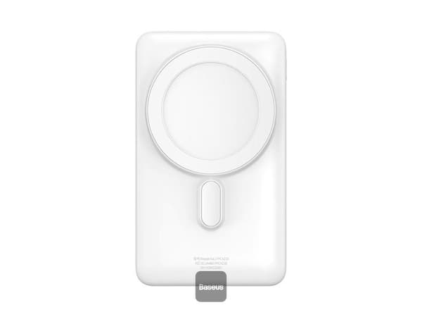Baseus 6932172614614, 10000 mAh, Langaton lataaminen, 3,85 V, 20 W, Valkoinen Valkoinen
