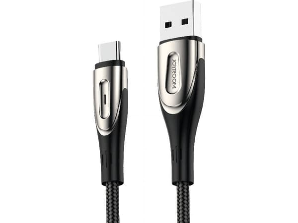 USB to USB-C cable Joyroom Sharp S-M411 2.4A, 3m (black)