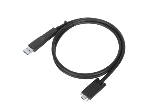 Targus - USB-kabel - 24 pin USB-C (hane) till USB typ A, 24 pin USB-C - 1.8 m - tumskruvar - svart