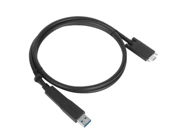 Targus - USB-kabel - 24 pin USB-C (hane) till USB typ A, 24 pin USB-C - 1.8 m - tumskruvar - svart